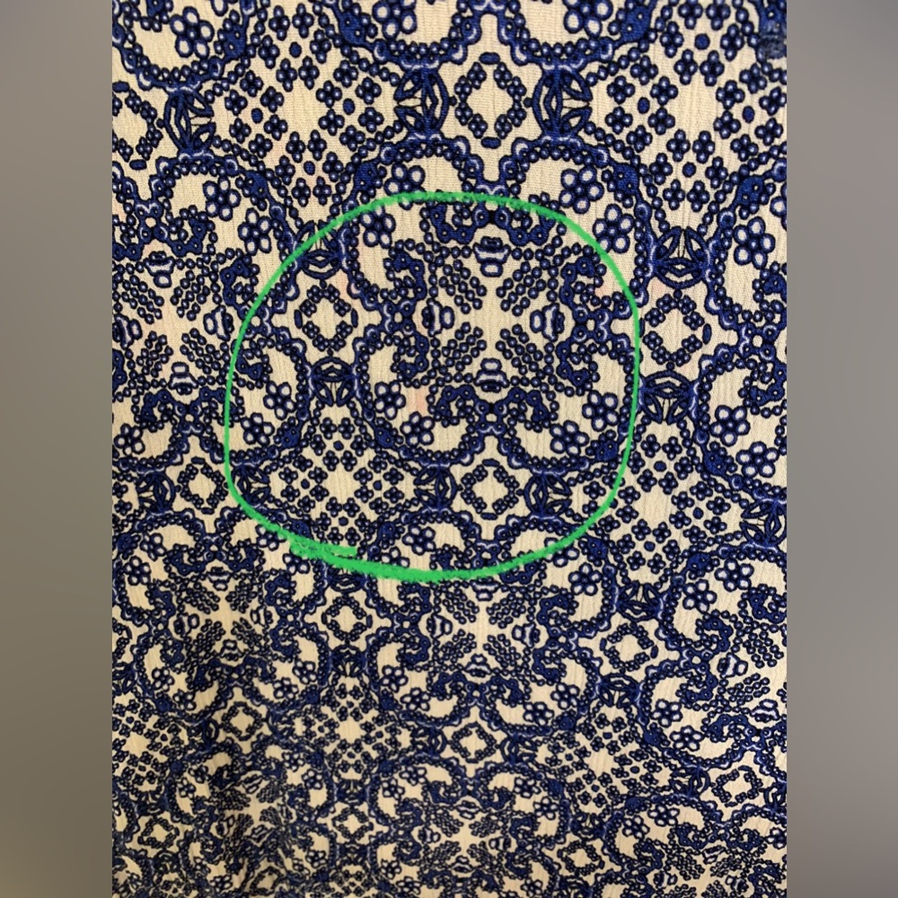 Lulus Mandala Daydream Blue Print Maxi-dress EUC Size XS Stretchy Fabric - Picture 14 of 14